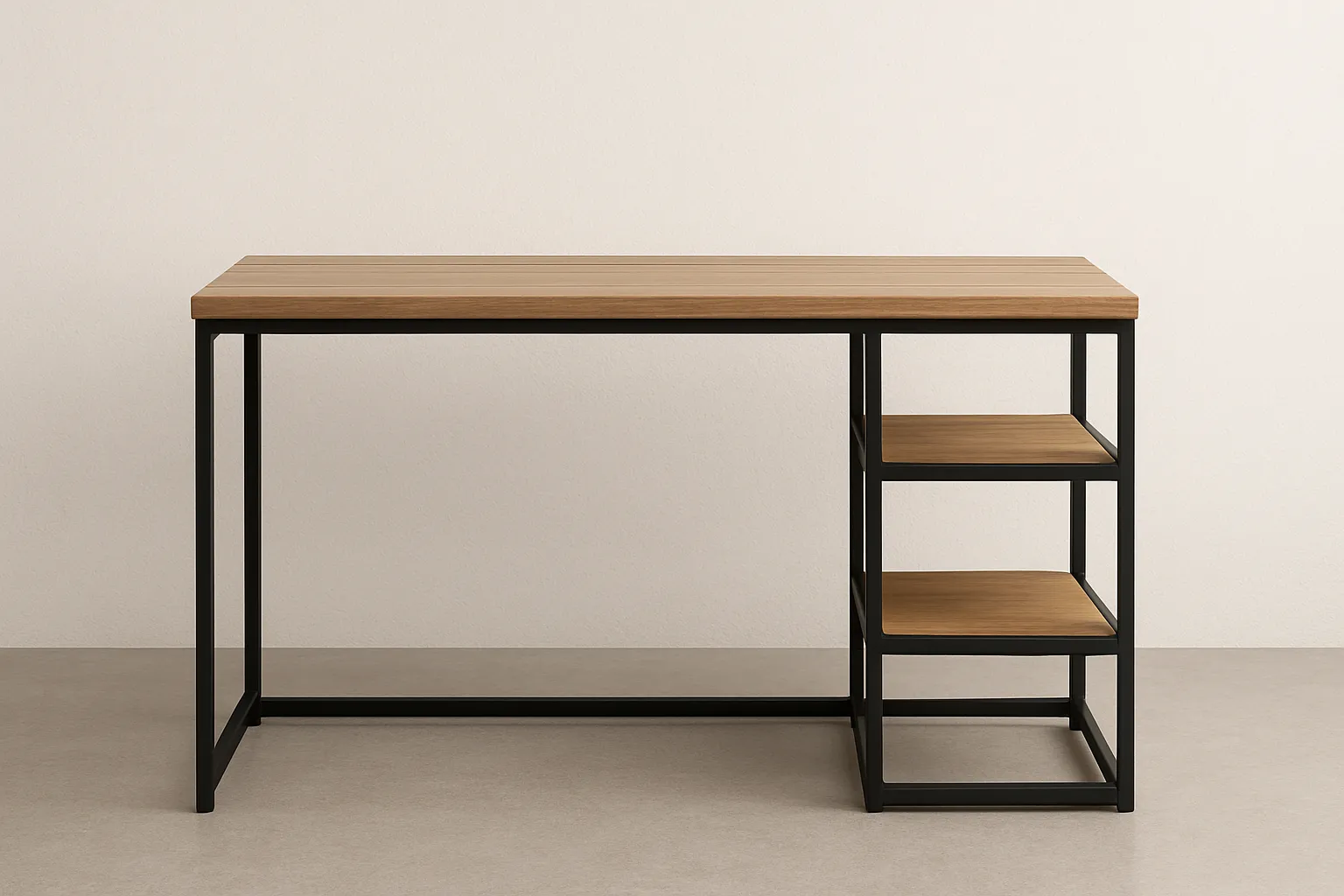 Escritorio con Estanterías